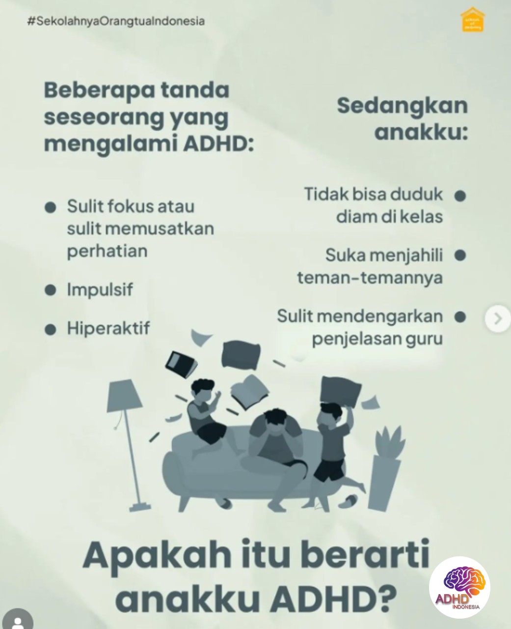 Ciri dan Gejala ADHD pada Anak Usia Dini di Kabupaten Mamuju Tengah
