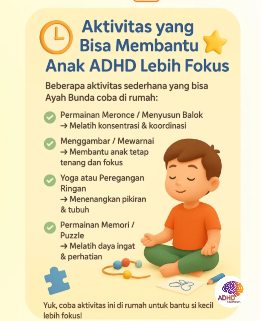 Pendekatan Edukatif yang Tepat untuk Anak ADHD di Kabupaten Mamuju Tengah